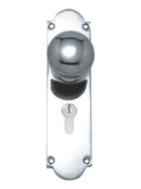 Superior Brass Knob Lock (CC 47.6mm) CP 200x50mm - primehardware