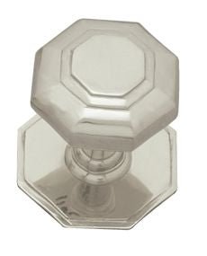 Superior Brass Centre Door Knob CP 75mm - primehardware