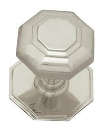 Superior Brass Centre Door Knob Chrome Plated Polished Chrome 75mm