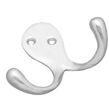 Superior Brass Double Hook Chrome Plated Polished Chrome