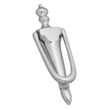 Superior Brass Victorian Slim Knocker Chrome Plated Polished Chrome 186mm