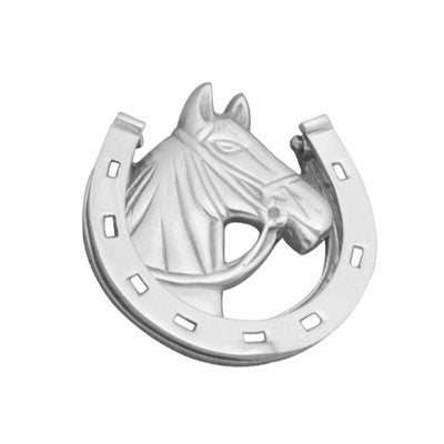 Superior Brass Horse Knocker CP 125mm
