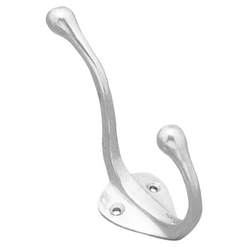 Superior Brass Hat & Coat Hook CP 100mm (Proj. 74mm) - primehardware
