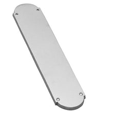 Superior Brass Rounded Push Plate CP Polished Chrome 300x64mm