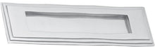 Superior Brass Letter Plate Edged Chrome Plated Polished Chrome 90x280mm