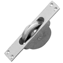 Superior Brass Sash Cord Pulley Chrome Plated 125mm Polished Chrome 125mm x 25mm