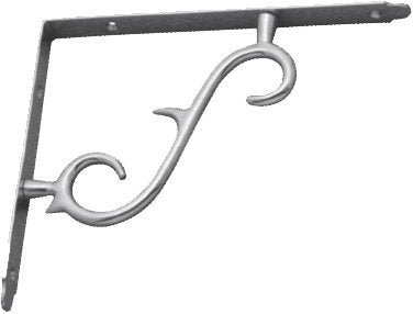 Superior Brass Shelf Bracket CP 160x190mm - primehardware
