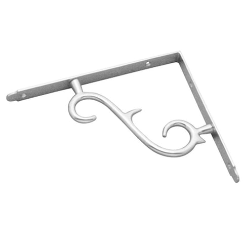 Superior Brass Shelf Bracket CP 160x270mm - primehardware