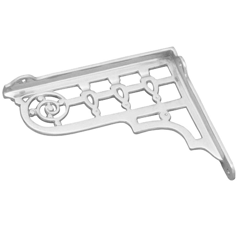 Superior Brass Shelf Bracket CP 200x220mm - primehardware