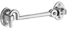 Superior Brass Cabin Hook and Catch Chrome Plated Polished Chrome 100mm
