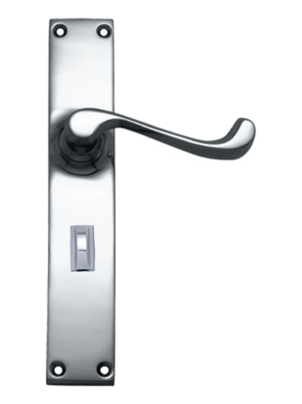 Superior Brass  Lever Lock Privacy CP 200x36mm  ONLY LEVER SET