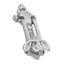 Superior Brass Ornamental Door Knocker Chrome Plated Polished Chrome 210mm