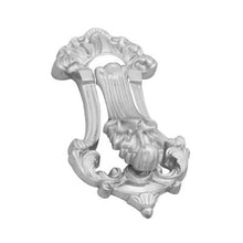 Superior Brass Ornamental Door Knocker Chrome Plated Polished Chrome 185mm