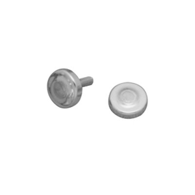 Superior Brass Concealing Button CP 25mm