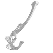 Superior Brass Hat and Coat Hook Chrome Plated Polished Chrome 140mm