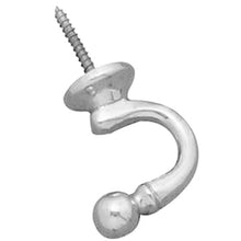 Superior Brass Single Hook Perforated Chrome Plated Polished Chrome 35mm (Pair)