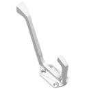 Superior Brass Hat & Coat Hook Art Deco CP 100mm - primehardware