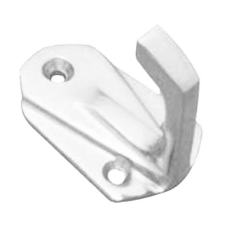 Superior Brass Single Hook Art Deco CP 50mm
