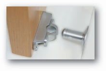 Superior Brass Door Stop with Catch Chrome Plated 75mm Polished Chrome 28x75mm
