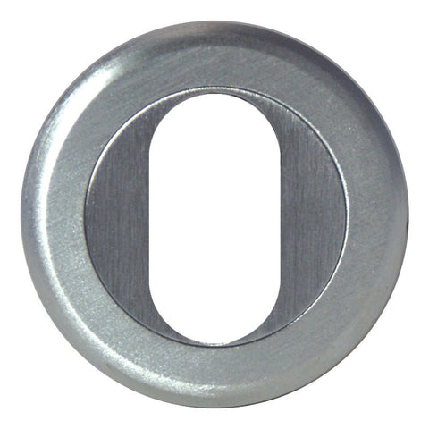 Metallic letter 'O' on a white background
