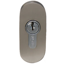 AUSTYLE Euro Escutcheon Rounded Polished Stainless Steel 70x30mm