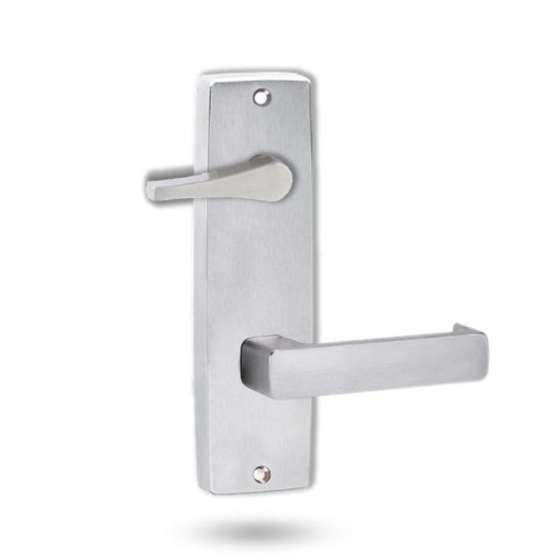 Lockwood 1939 Square End Plate With Disabled Turn And 76 Lever Satin Chrome 1939/76SC - primehardware