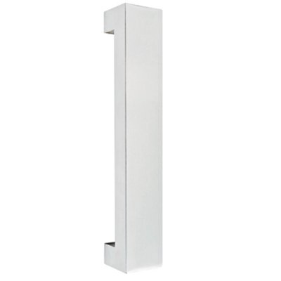 White rectangular object on a white background