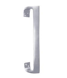 Austyle Square Twist Entrance Pull Handle Polished Chrome 400mm