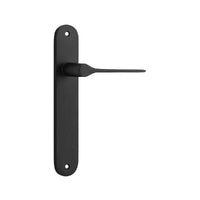 IVER COMO DOOR LEVER HANDLE ON OVAL BACKPLATE - CUSTOMISE TO YOUR NEEDS