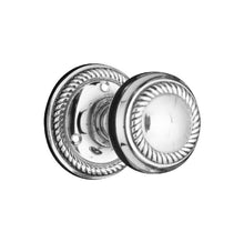 Superior Brass Knob Latch Georgian 54mm Knob 57mm Rose Polished Chrome 54mm Knob / 57mm Rose (Pair)