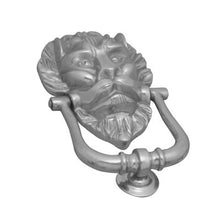 Superior Brass Lion Door Knocker Chrome Plated Polished Chrome 200mm