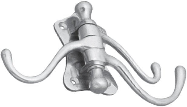 Superior Brass Triple Door Hook CP 100mm