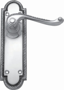 Superior Brass Lever Latch Passage Polished Chrome 170x50mm (Pair)