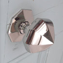 Superior Brass Centre Knob Octagonal CP 110mm - primehardware