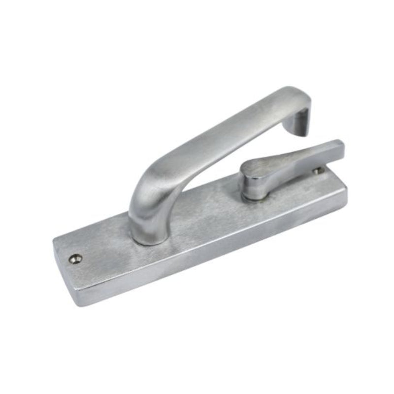 Lockwood 1939 Square End Plate With Disabled Turn And 77 Lever Satin Chrome 1939/77SC