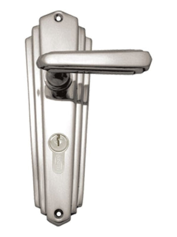 Superior Brass Lever Lock (47.6mm) CP 203x63mm ONLY LEVER SET - primehardware