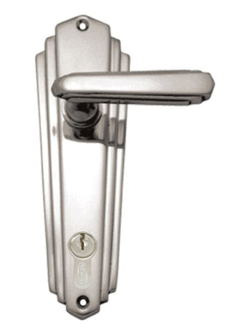 Superior Brass Lever Lock (CC 85mm) CP 203x63mm ONLY LEVER SET - primehardware