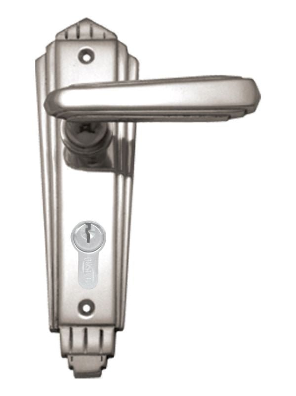 Superior Brass Lever Lock (CC 47.6mm) CP 184x53mm ONLY LEVER SET - primehardware