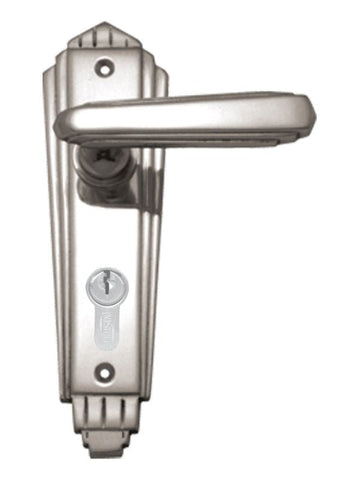 Superior Brass Lever Lock (CC 47.6mm) CP 184x53mm ONLY LEVER SET - primehardware