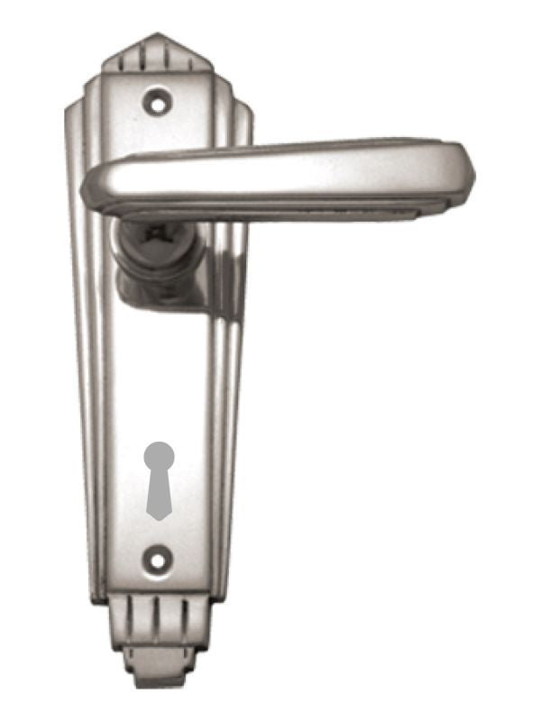Superior Brass Lever Lock (57mm) CP 184x53mm  ONLY LEVER SET
