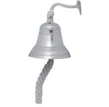 Superior Brass Ship Bell Chrome Plated Model 34154 Polished Chrome 160mm