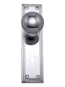 Superior Brass Lever Latch Passage Polished Chrome 200x50mm (Pair) Only Lever Set