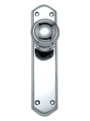 Superior Brass Knob Latch Passage Set CP 200x48mm - primehardware