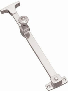 Superior Brass Casement Stay Telescopic Extendible Locking Pin Chrome Plated 300mm Polished Chrome 200/300mm