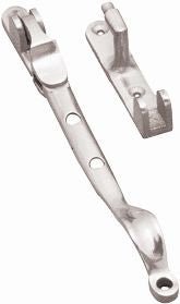 Superior Brass Casement Stay Chrome Plated Polished Chrome 140mm