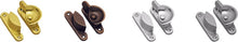 Superior Brass Sash Fastener Fitch Chrome Plated 65mm Narrow Keeper Polished Chrome L65 x H20 x W25mm (Striker W25mm)