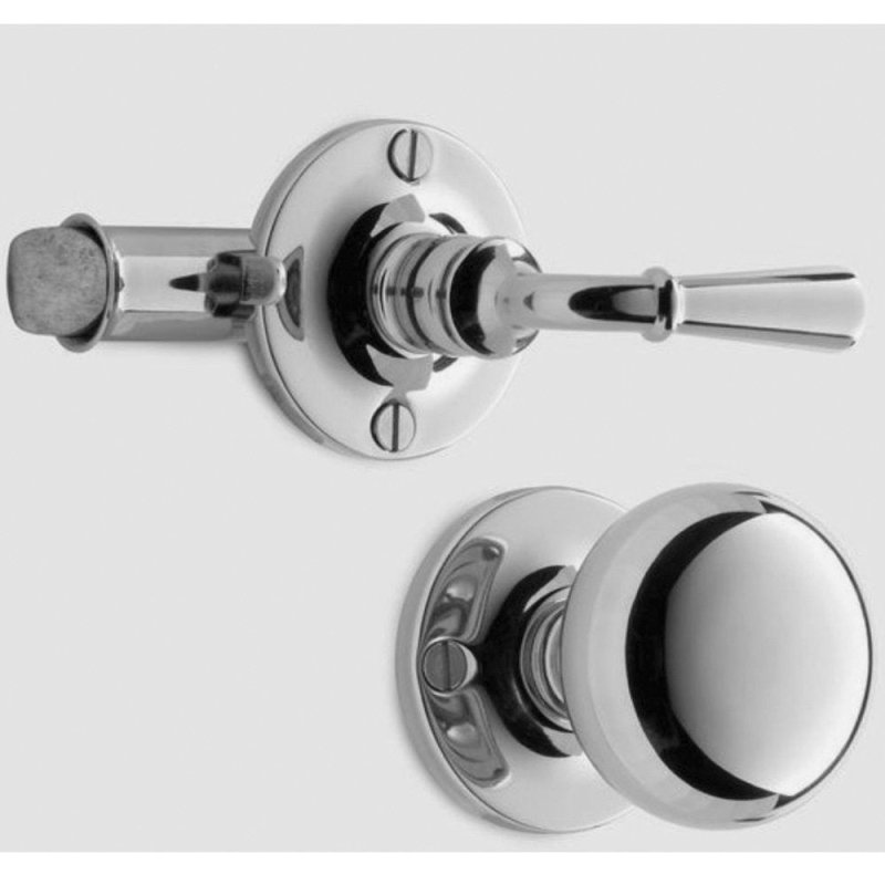 Austyle Fly Wire Mortice Lock CP Lever & Knob Set  Chrome Plated 34230