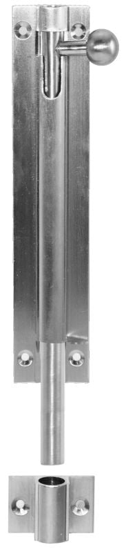 Superior Brass Barrel Bolt 50mm Long Throw Chrome Plated 100mm Polished Chrome 100x30mm