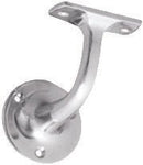 Superior Brass Hand Rail Bracket CP 65mm - primehardware