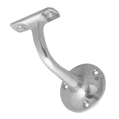Superior Brass Hand Rail Bracket CP 75mm - primehardware